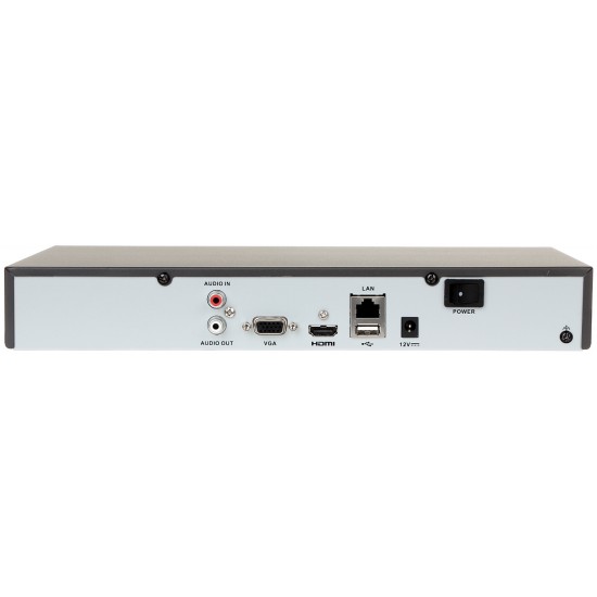 DS-7608NI-K1 8-channel NVR - Dual stream - H265
