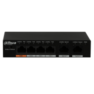 PFS3006-4ET-60-V2 PoE SWITCH 6 ΥΠΟΔΟΧΩΝ