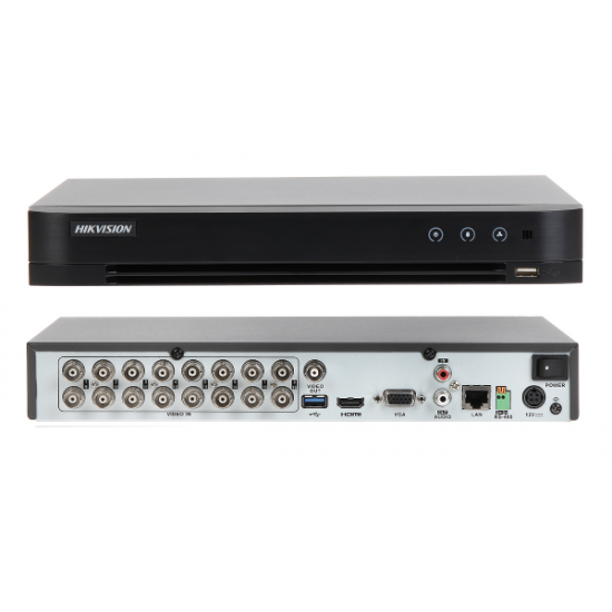 iDS-7216HQHI-M1/XT 16ch Penta-brid + 8 IP - AcuSense -H265Pro+
