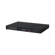 PFS3218-16ET-135 SWITCH POE 16 Θυρών + 2 Θύρες Up Link & 2 x Sfp (Οπτική)
