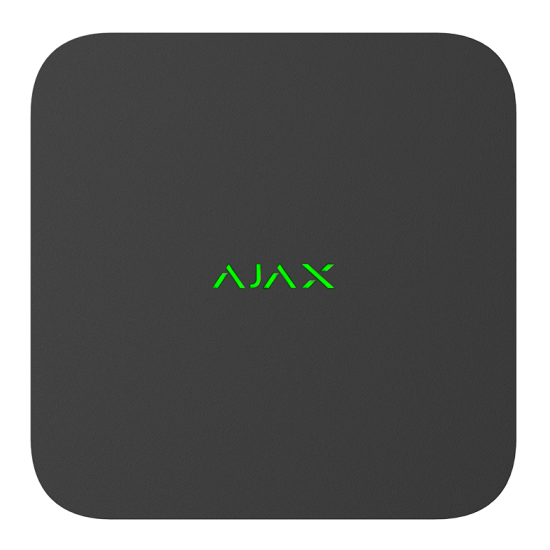 AJAX NVR 8CH - ΜΑΥΡΟ ΚΑΤΑΓΡΑΦΙΚΟ AJAX 8 ΚΑΝΑΛΙΩΝ 4Κ - H265