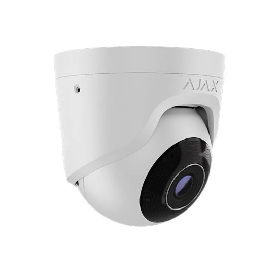 AJAX TURRETCAM WHITE ΚΑΜΕΡΑ IP DOME 5 MPX 2.8MM