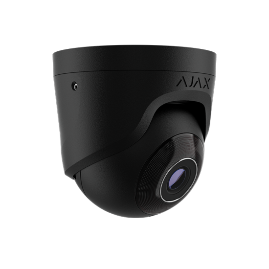 AJAX TURRETCAM BLACK ΚΑΜΕΡΑ IP DOME 5 MPX 2.8MM