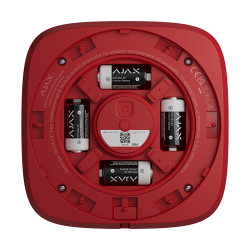 AJAX EN54 FIREPROTECT (SOUNDER) RED ΑΣΥΡΜΑΤΗ ΣΕΙΡΗΝΑ ΠΥΡΑΝΙΧΝΕΥΣΗΣ