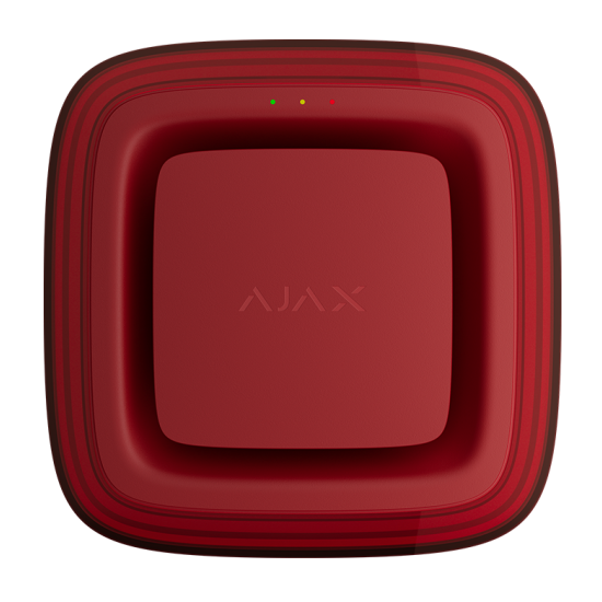 AJAX EN54 FIREPROTECT (SOUNDER/VAD) RED ΑΣΥΡΜΑΤΗ ΦΑΡΟΣΕΙΡΗΝΑ ΠΥΡΑΝΙΧΝΕΥΣΗΣ