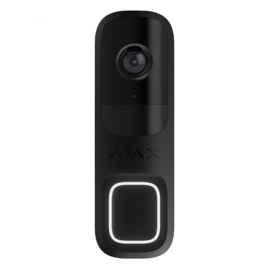 AJAX DOORBELL BLACK ΔΙΚΤΥΑΚΗ ΜΠΟΥΤΟΝΙΕΡΑ 1 ΚΛΗΣΗΣ