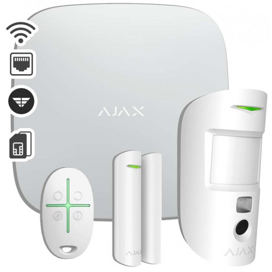 AJAX STARTER KIT CAM PLUS WHITE