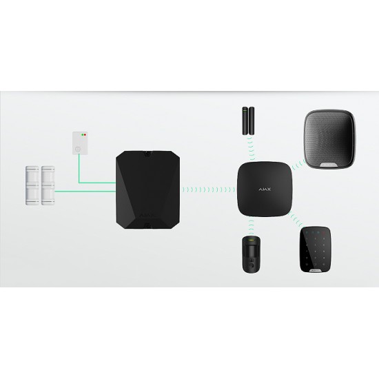 AJAX MULTI TRANSMITTER BLACK