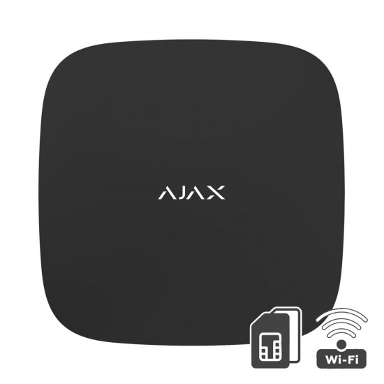 AJAX HUB 2 PLUS BLACK  (WiFi - Dual Sim - LAN)