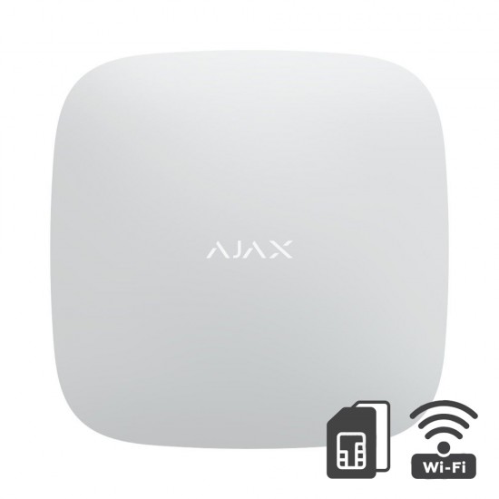 AJAX HUB 2 PLUS WHITE  (WiFi - Dual Sim - LAN)