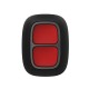 AJAX DOUBLE BUTTON BLACK