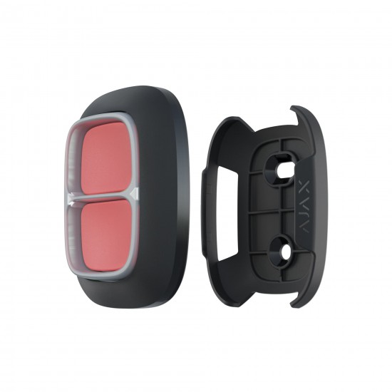 AJAX HOLDER FOR BUTTON & DOUBLE BUTTON BLACK