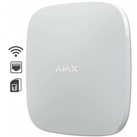 AJAX HUB PLUS WHITE (WiFi - Dual Sim - LAN)