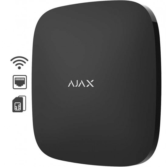 AJAX HUB PLUS BLACK (WiFi - Dual Sim - LAN)