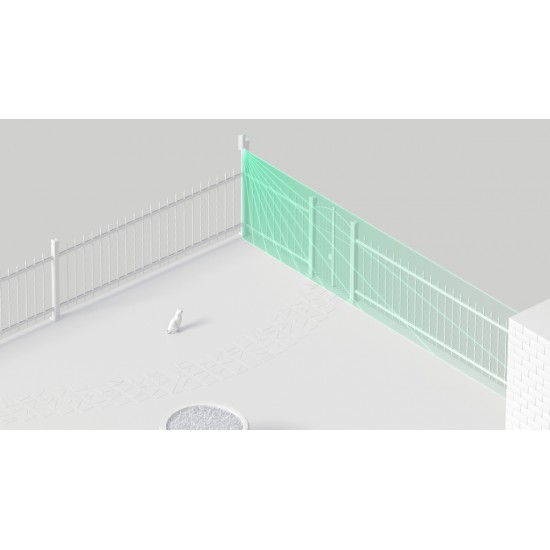AJAX CURTAIN WHITE