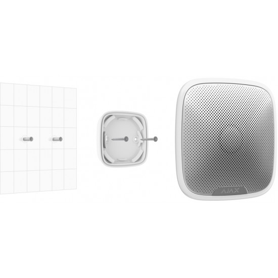 AJAX STREET SIREN WHITE 7830