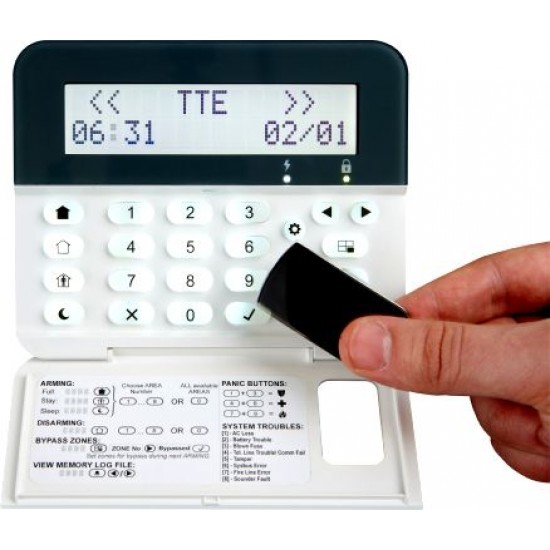 LCD32 PR Eclipse Proximity Reader Teletek & Πληκτρολόγιο.