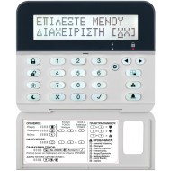 LCD32 Eclipse Teletek Πληκτρολόγιο με περιγραφή.
