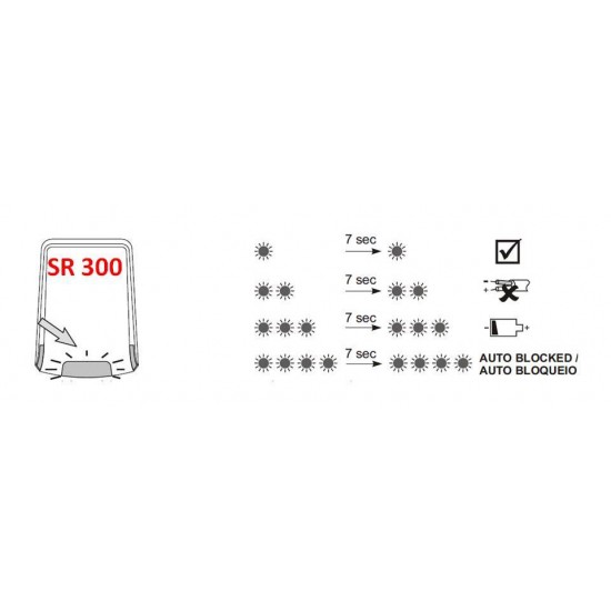 SR 300 BB ΣΕΙΡΗΝΑ ΕΞΩΤΕΡΙΚΗ ME ΜΠΑΤΑΡΙΑ ΣΥΝΑΓΕΡΜΟΥ