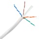 S-L03 UTP Cat6e ΚΑΛΩΔΙΟ ΛΕΥΚΟ CCA/PVC -100m
