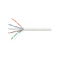 S-L03 UTP Cat6e ΚΑΛΩΔΙΟ ΛΕΥΚΟ CCA/PVC -100m