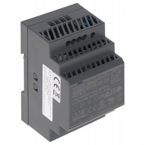 RC-24V60W ΤΡΟΦΟΔΟΤΙΚΟ 24 VDC 60W