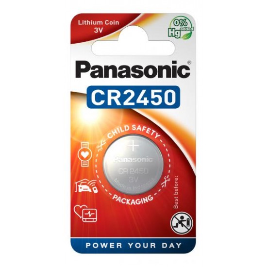 CR2450 1X3V / 600mAh ΜΠΑΤΑΡΙΑ PANASONIC