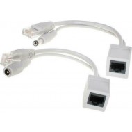 PoE Adaptor RJ45 to Data & Power - Ζεύγος
