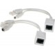 PoE Adaptor RJ45 to Data & Power - Ζεύγος