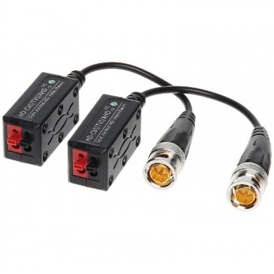 TR-1D-HD VIDEO BALUN ΓΙΑ ΚΑΜΕΡΕΣ HD ΜΕΧΡΙ 8MPX - ΖΕΥΓΑΡΙ