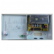PS1209-3A-4 ΤΡΟΦΟΔΟΤΙΚΟ 3Α ΣΕ ΜΕΤΑΛΛΙΚΟ ΚΟΥΤΙ ΓΙΑ 4 ΚΑΜΕΡΕΣ