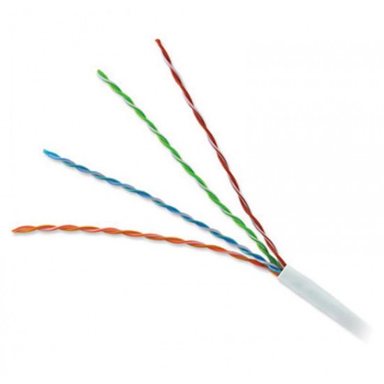 S-L01 UTP Cat5e ΚΑΛΩΔΙΟ ΛΕΥΚΟ ΚΟΥΛΟΥΡΑ 305m
