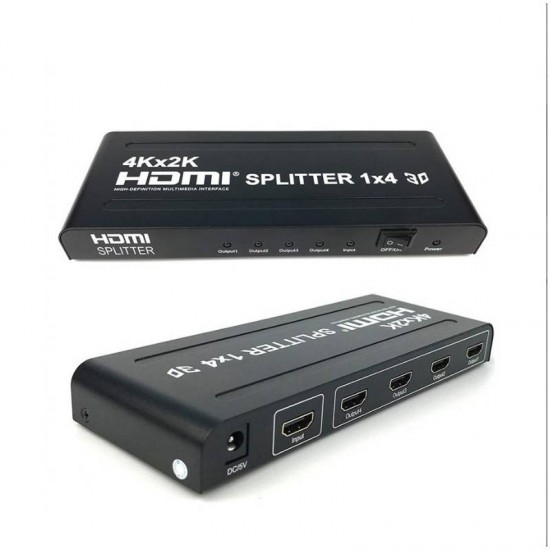 SPL1004-4K SPLITTER HDMI 1 ΕΙΣΟΔΟ ΣΕ 4 ΕΞΟΔΟΥΣ