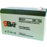 12Volt/7.0Ah SBAT. ΜΠΑΤΑΡΙΑ