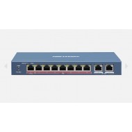DS-3E0310HP-E PoE Switch 7+1 ΥΠΟΔΟΧΩΝ Hi PoE