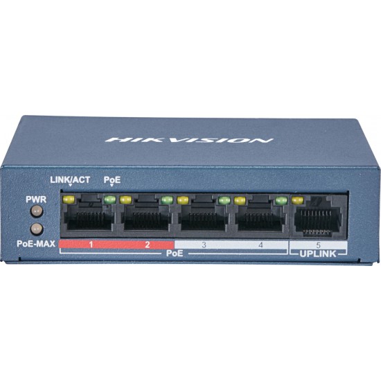 DS-3E0105P-E/M(B) PoE Switch 4+1 ΥΠΟΔΟΧΩΝ