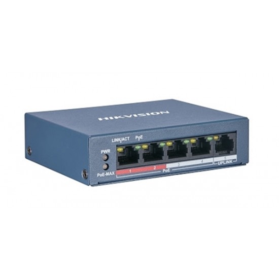 DS-3E0105P-E/M(B) PoE Switch 4+1 ΥΠΟΔΟΧΩΝ