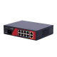 SF-SW1008HIPOE-H-120 POE SWITCH 8+2 ΥΠΟΔΟΧΩΝ