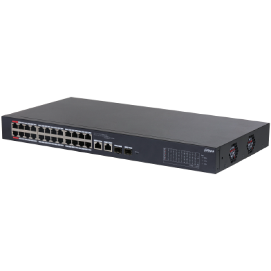 CS4226-24ET-240 Switch Poe 24 Θυρών + 2 Θύρες UP Link 1000Mbps & 2xSFP