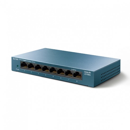 TL-LS108G DESKTOP SWITCH 8-PORT 10/100/1000MBPS