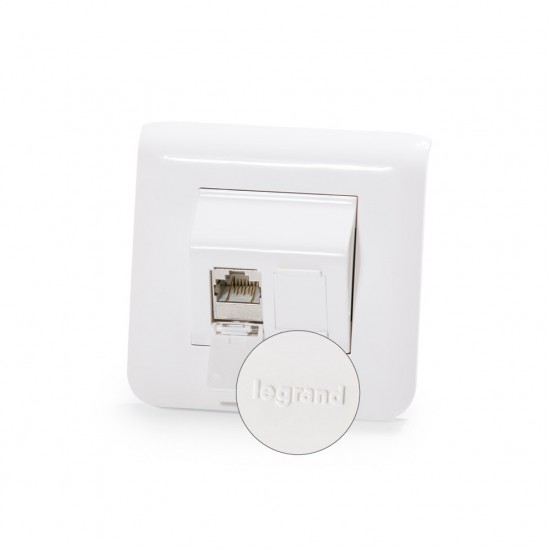 LEGRAND MOSAIC ΣΥΜΒΑΤΟ MODULE ΔΙΠΛΟ ΓΙΑ KEYSTONE JACK