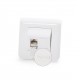 LEGRAND MOSAIC ΣΥΜΒΑΤΟ MODULE ΔΙΠΛΟ ΓΙΑ KEYSTONE JACK