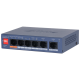 CS4006-4ET2GT-60 Switch Poe 4 Θυρών + 2 Θύρες UP Link 1000Mbps