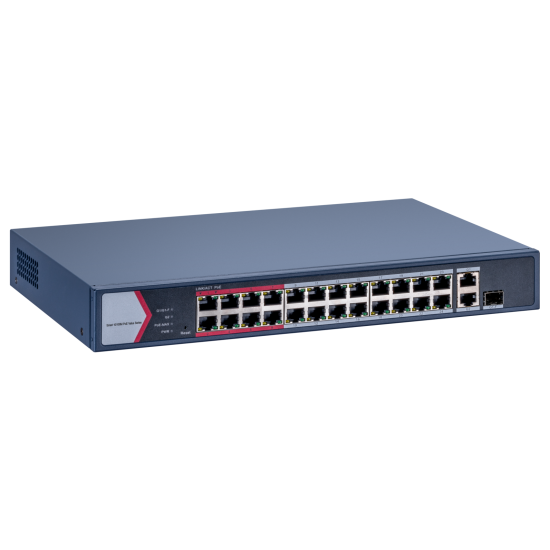 DS-3E1326P-EI/M MANAGED POE SWITCH 24+2 ΥΠΟΔΟΧΩΝ