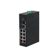 PFS3110-8ET-96-V2 SWITCH POE 8 ΘΕΣΕΩΝ (1xLAN & 1xSFP)