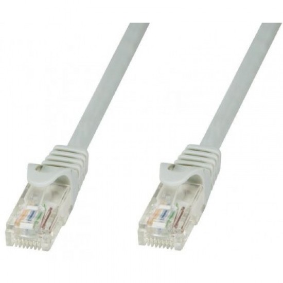 RJ45/6/5.0 -ΓΚΡΙ PATCH CORD 5.0M -CAT6