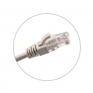 ΚΑΛΩΔΙΟ PATCH CORD ΓΚΡΙ CAT6 - 0,5M