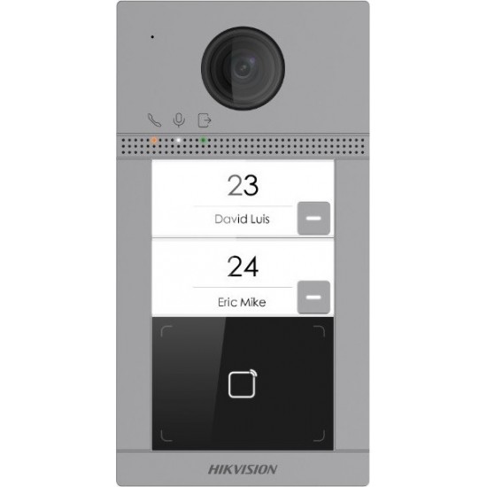 DS-KV8213-WME1  ΔΙΚΤΥΑΚΗ (IP) ΜΠΟΥΤΟΝΙΕΡΑ ΕΙΣΟΔΟΥ 2 ΚΛΗΣΕΩΝ