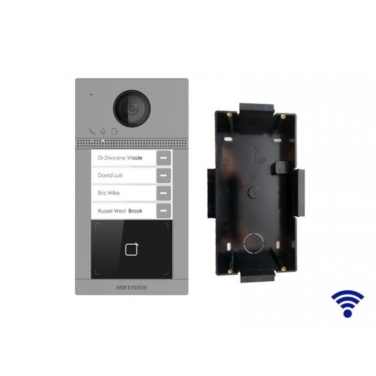 DS-KV8413-WME1 ΔΙΚΤΥΑΚΗ (IP) ΜΠΟΥΤΟΝΙΕΡΑ ΕΙΣΟΔΟΥ 4 ΚΛΗΣΕΩΝ