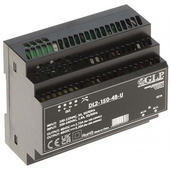 RC-48V150W ΤΡΟΦΟΔΟΤΙΚΟ 48 VDC 150 W